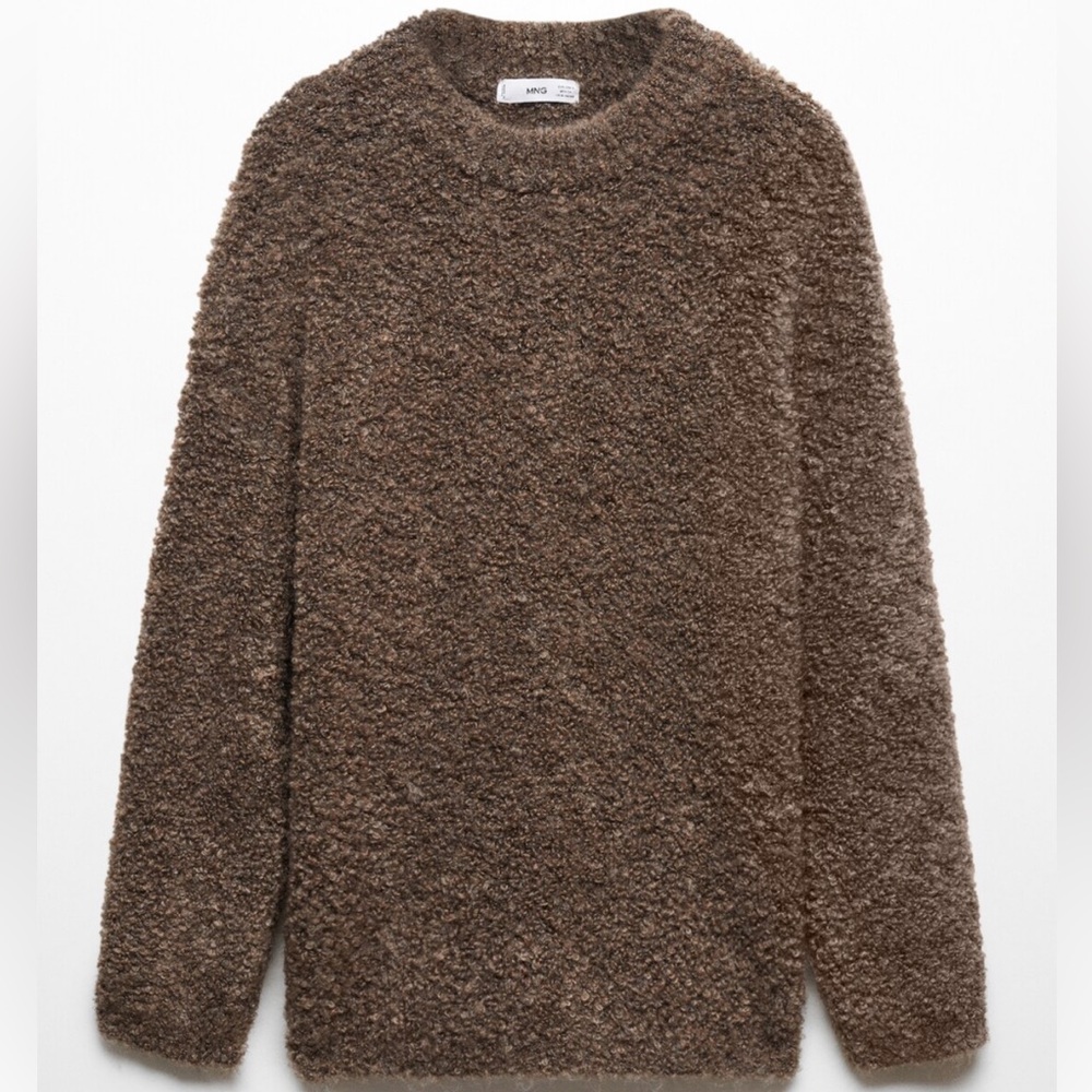MANGO- BOUCLÉ SWEATER